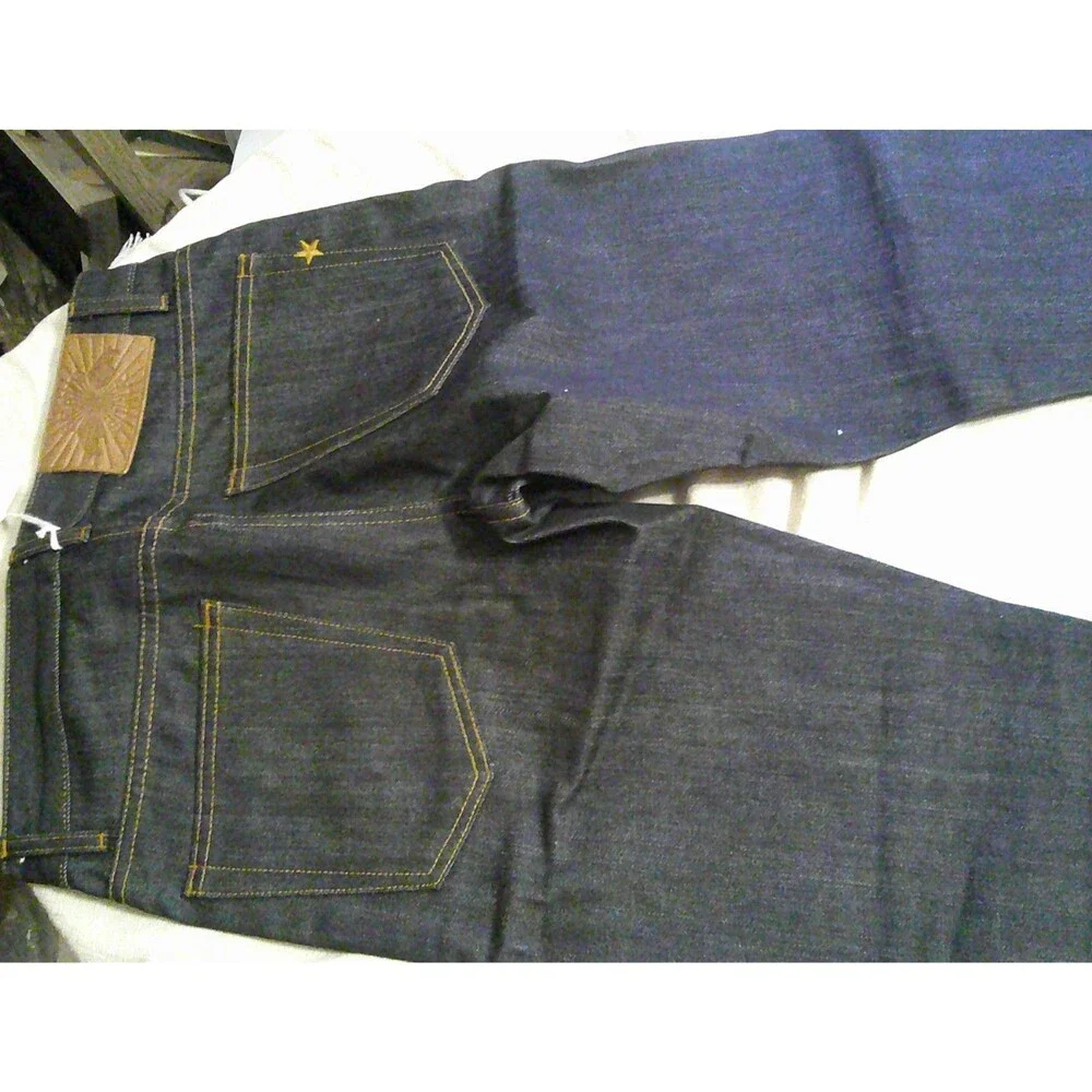 brave star jeans slim straight Dark Fest Japan Selvage Denim - Picture 4 of 5